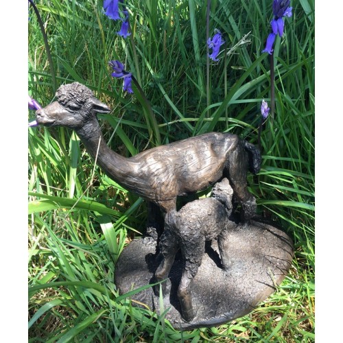 Alpaca Sculptures Devon
