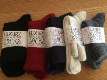 Cosy Cuff Alpaca Socks