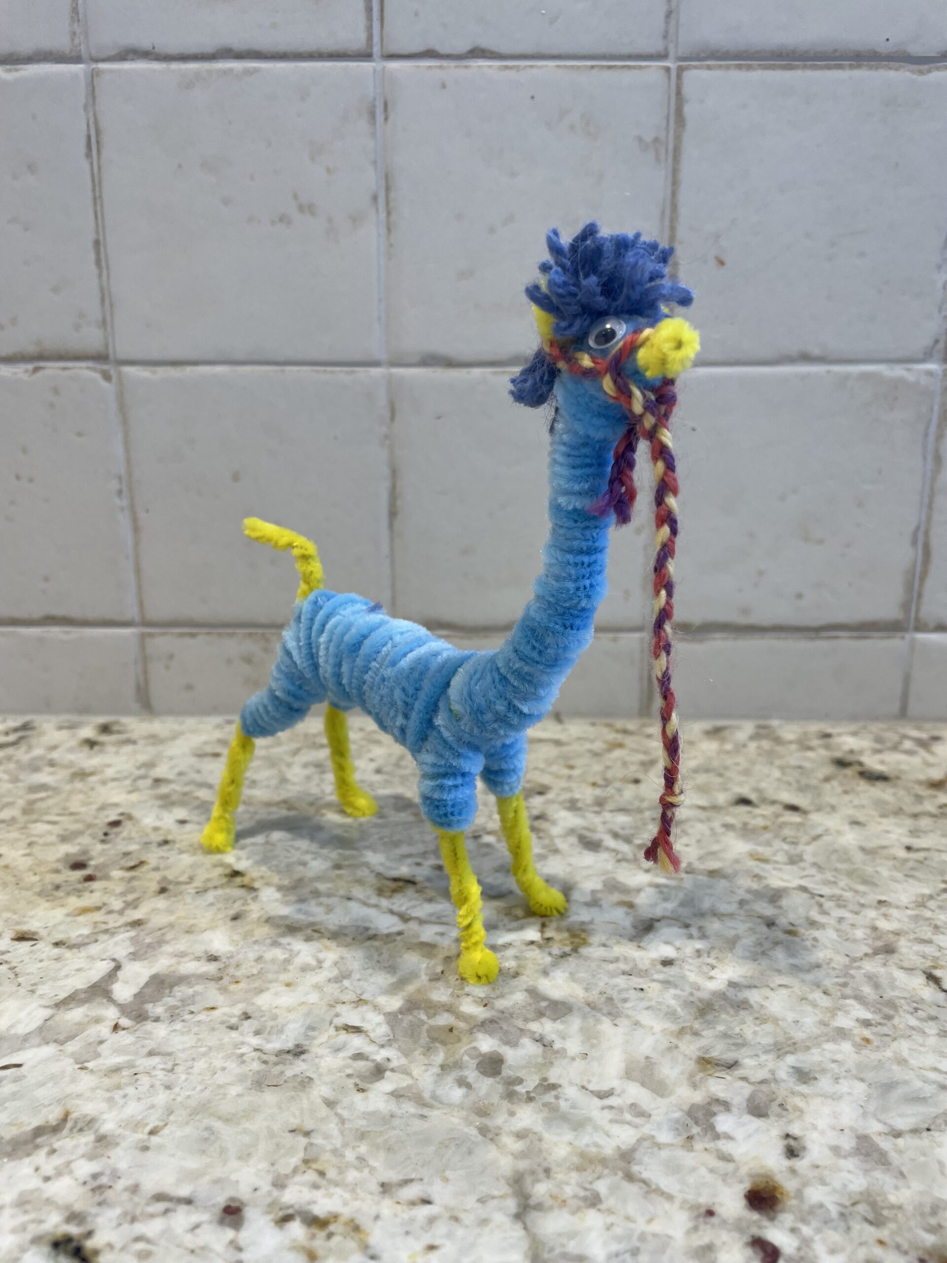 Pipe Cleaner 'Paca - Blue - Image 2