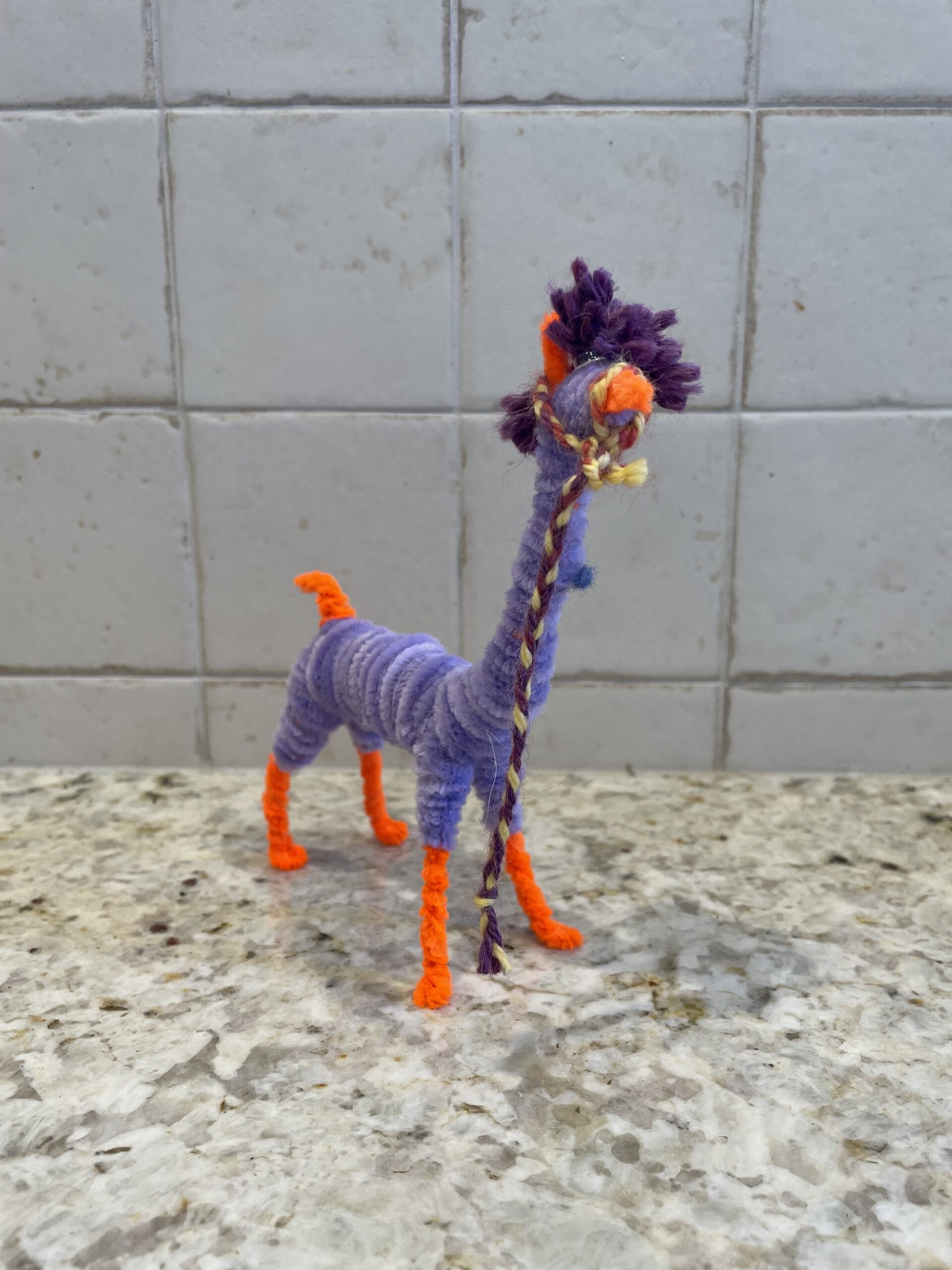 Pipe Cleaner 'Paca - Purple - Image 2